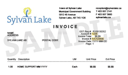 Home Support Invoice